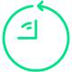 Clock time backwards